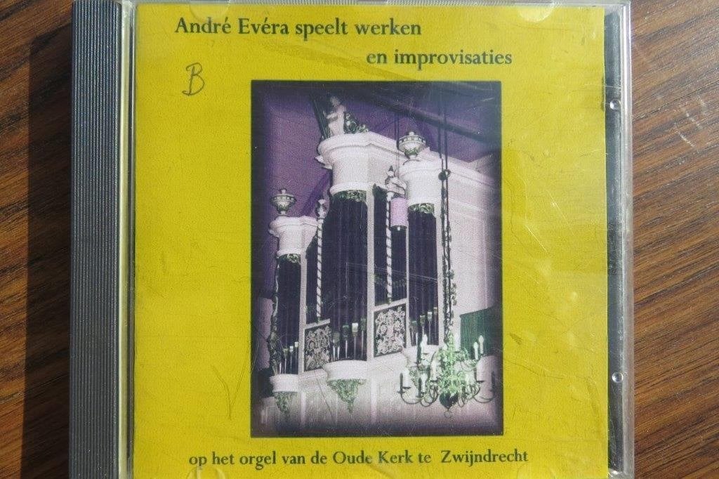 Cd: Andre Evera, orgel van de Oude Kerk te Zwijndrecht, Ophalen of Verzenden, Zo goed als nieuw, Gospel
