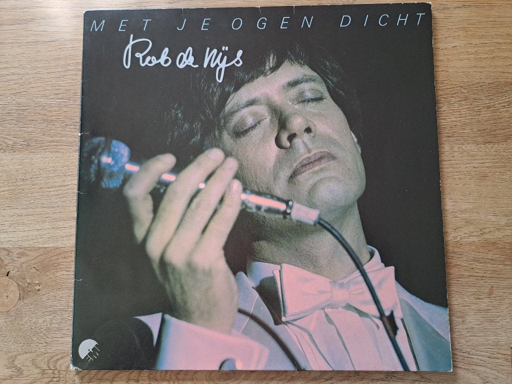 ROB DE NIJS. MET JE OGEN DICHT. LP., LP, Gebruikt, Overige genres, Ophalen of Verzenden