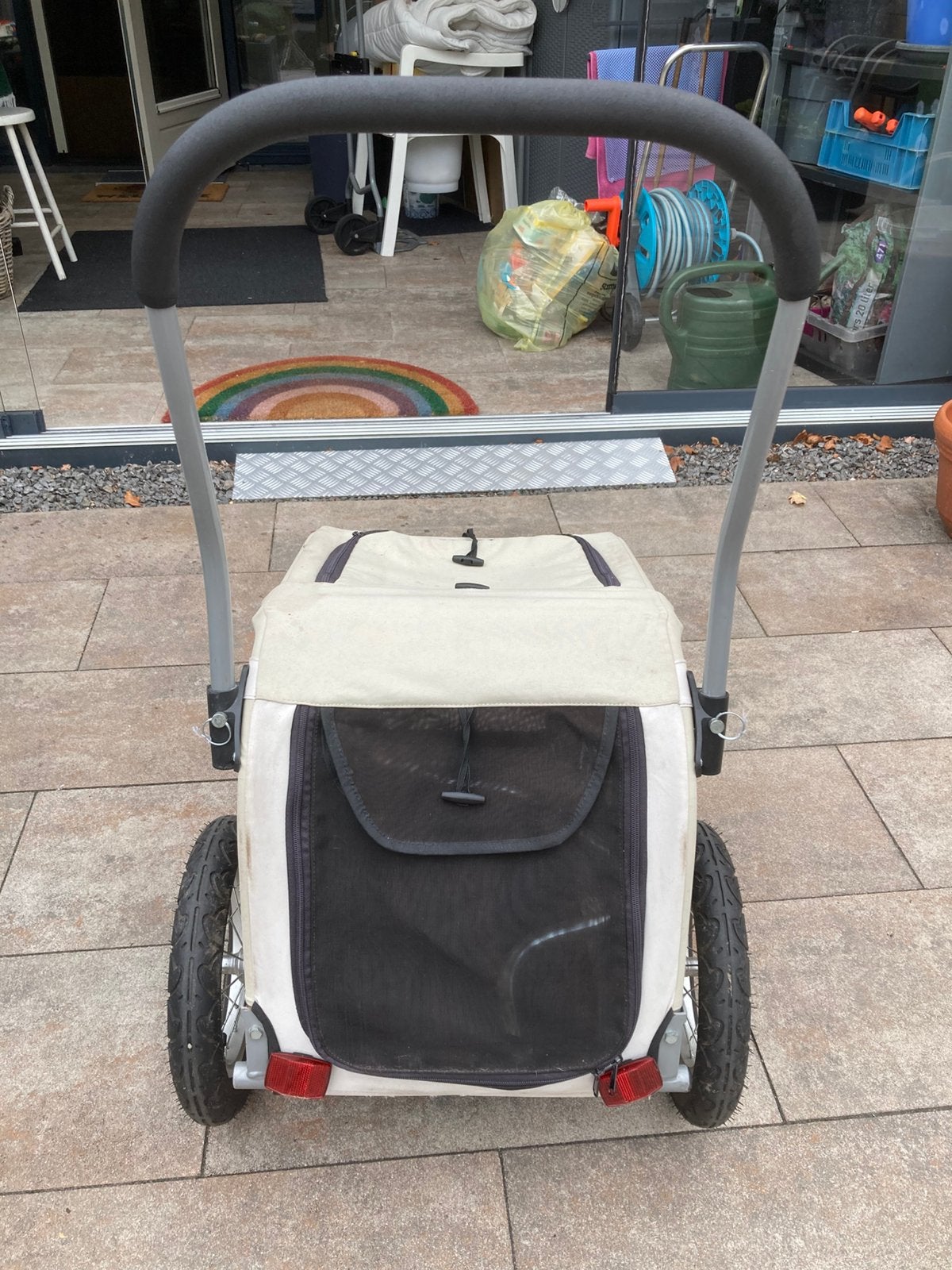 Fietskar met kleine wieltjes, Ophalen, Zo goed als nieuw