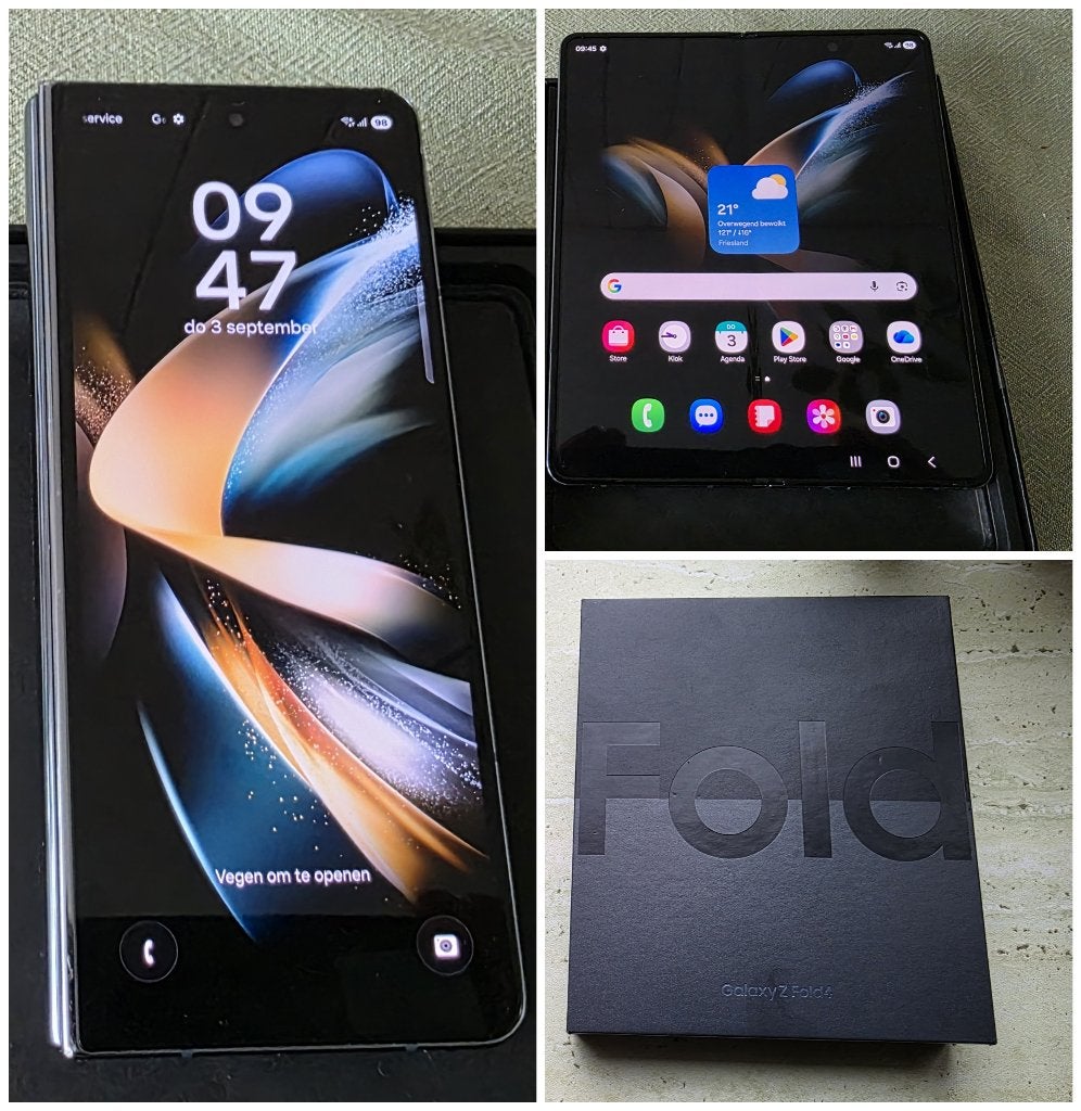 Nieuwstaat Galaxy Fold 4 512 GB  Compleet ! Koopje, Telecommunicatie, Mobiele telefoons | Samsung, Ophalen, Zwart, Touchscreen