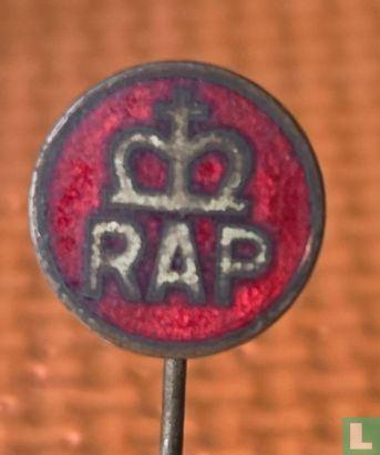 Speldje - RAP   R.S. Stokvis & Zonen, Ophalen of Verzenden, Gebruikt, Merk, Speldje of Pin
