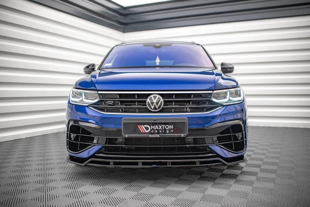 Spoiler Voorspoiler Lip Splitter Voor VW Tiguan R Facelfit M, Verzenden, Automotive Parts, A.parts@hotmail.nl, Trasmolenlaan 12 3447 GZ Woerden