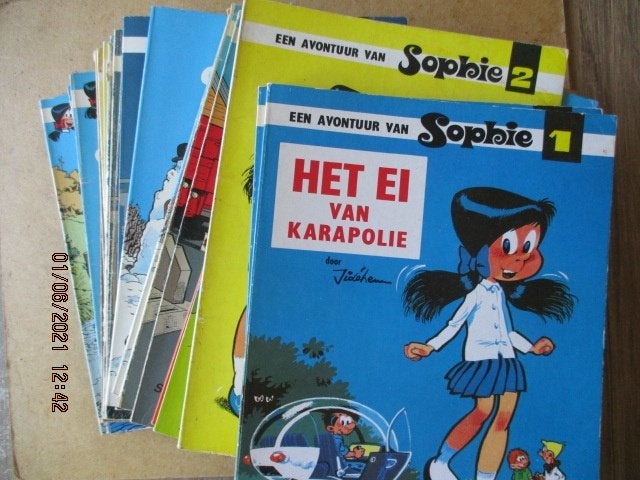 adv4000 sophie, Eén stripboek, Ophalen, Gelezen