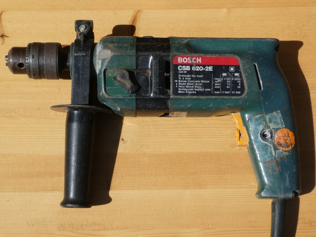 Boormachine Bosch CSB 620-2E, Variabele snelheid, Ophalen, Boormachine, Gebruikt