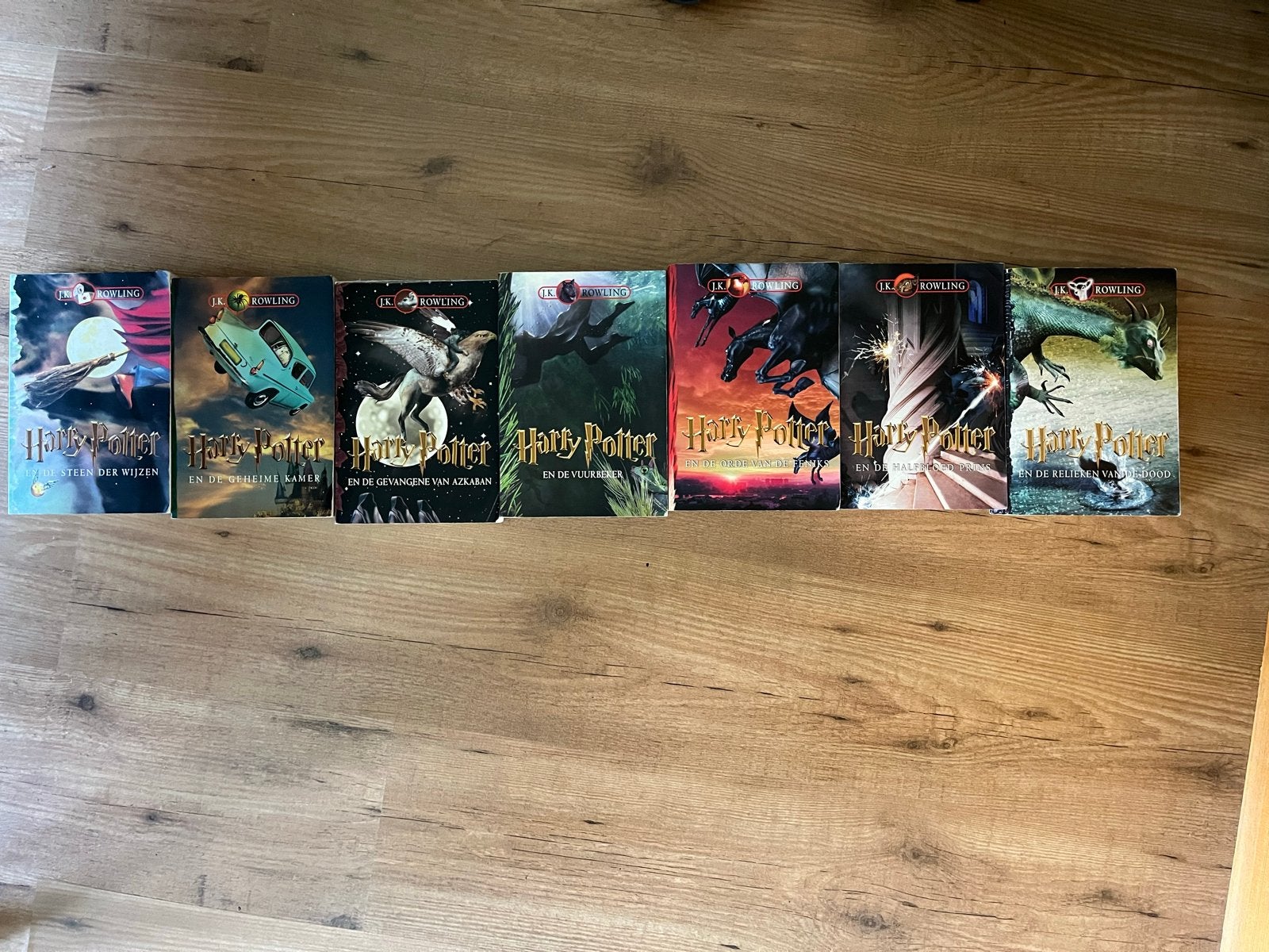 Complete Harry Potter boekenreeks (7 delen), Boeken, Ophalen, Gelezen, Fictie algemeen