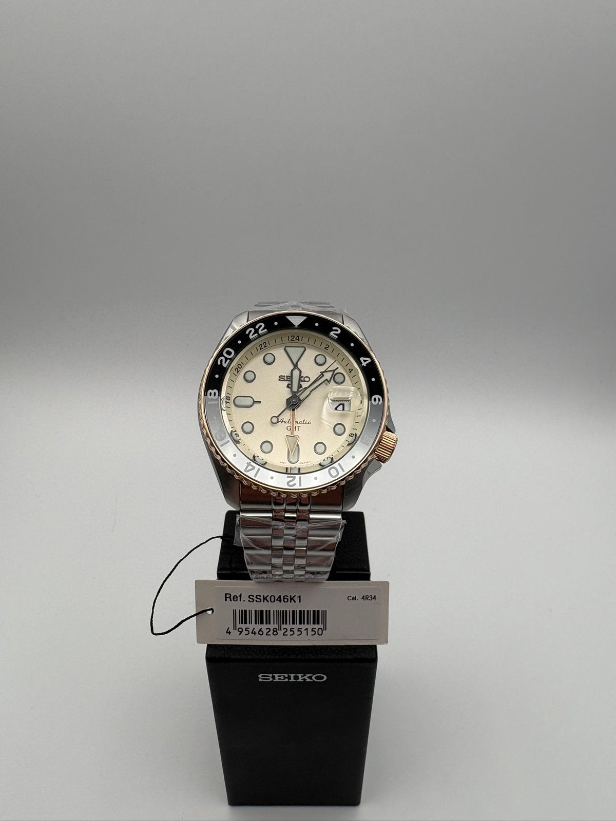 Seiko sport 5 GMT Limited Edition SSK046K1, Verzenden, Zo goed als nieuw