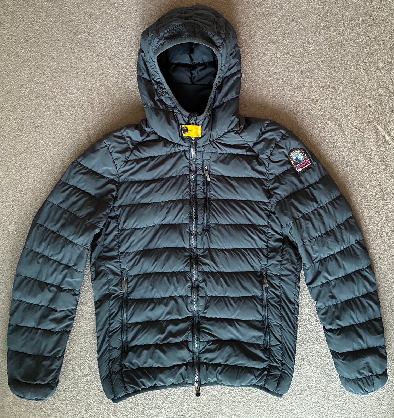 Jas Parajumpers zwart S, Verzenden, Zo goed als nieuw, Maat 46 (S) of kleiner, Zwart