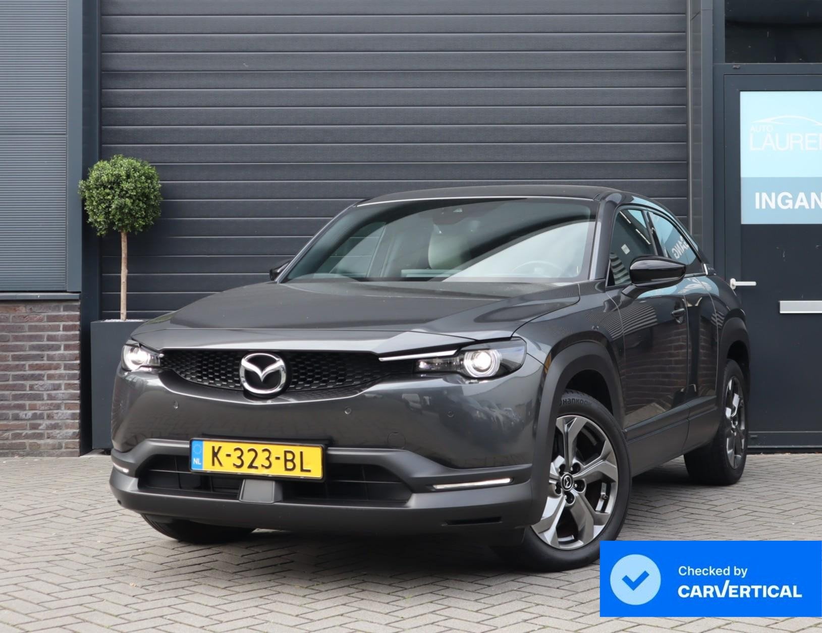 Mazda MX-30 e-SkyActiv 145 First Edition 36 kWh | SOH 94% |, Auto's, 145 pk, Stof, Gebruikt, Zwart