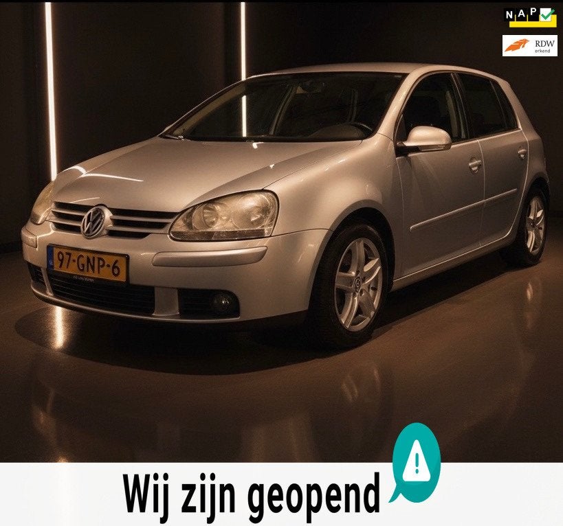 Volkswagen Golf 1.4 TSI Trendline-airco-elek ramen-1 jaar ap, Auto's, Voorwielaandrijving, Stof, 4 cilinders, 122 pk