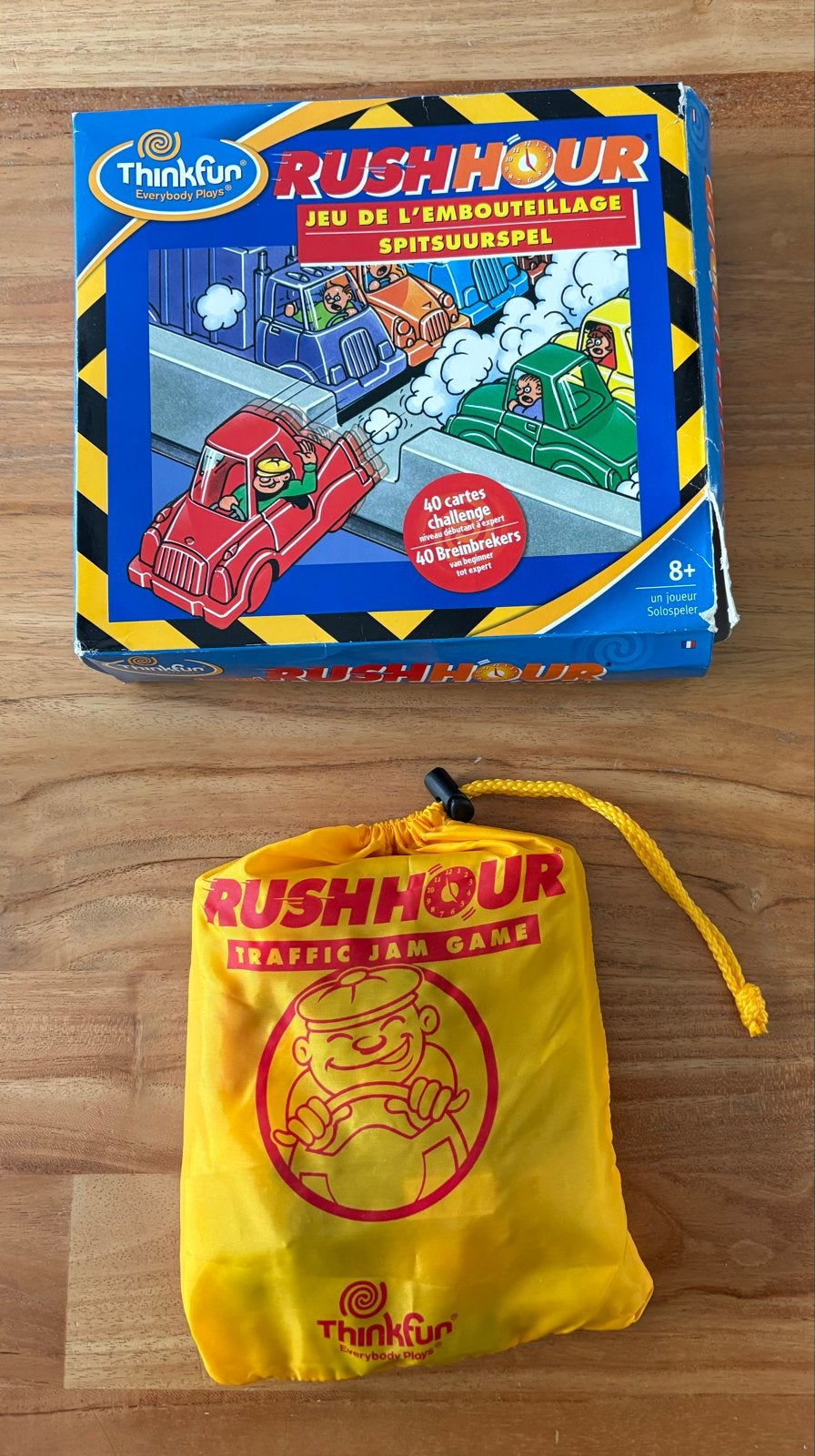 Rush Hour Spitsuurspel - Thinkfun, Een of twee spelers, Ophalen of Verzenden, Gebruikt, Reisspel