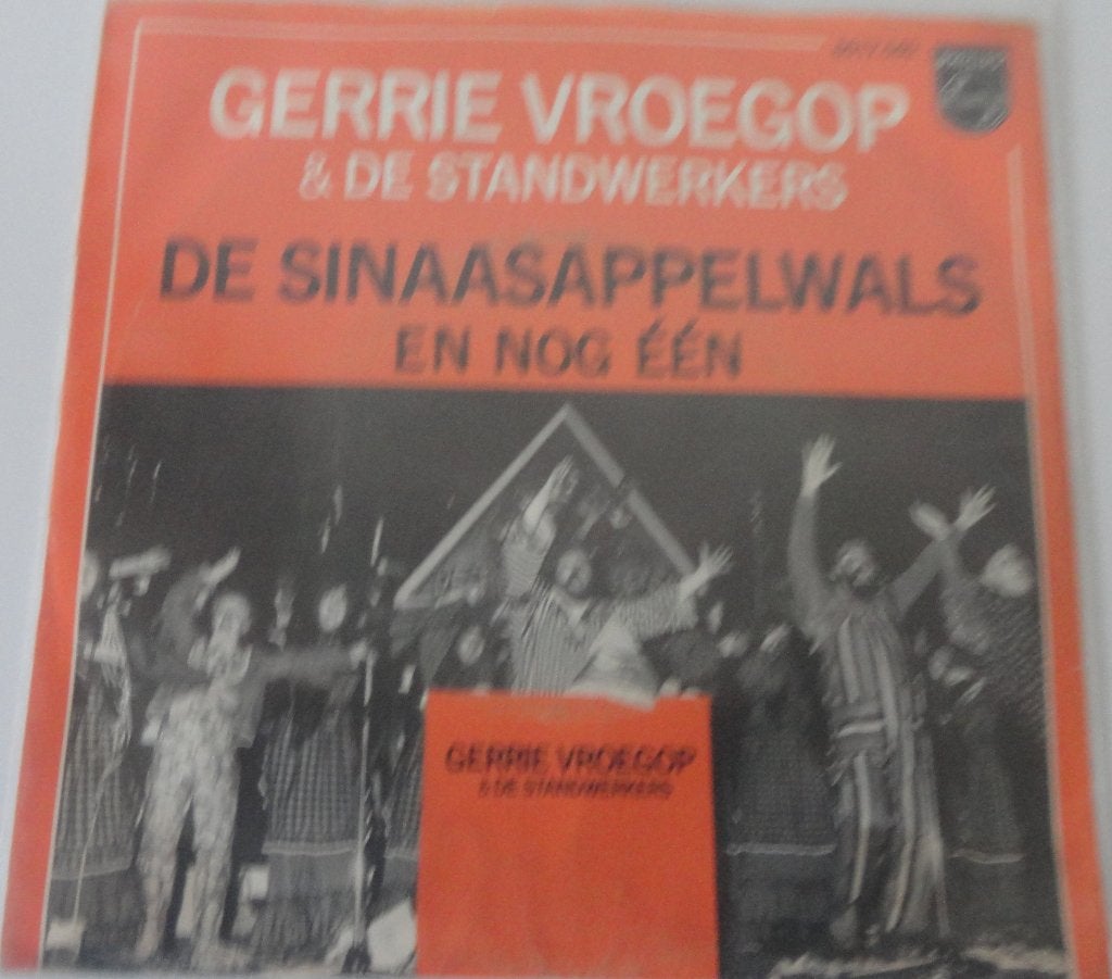 Gerrie vroegop & de Standwerkers > De sinaasappelwals, Ophalen of Verzenden, Gebruikt, 7 inch, Nederlandstalig