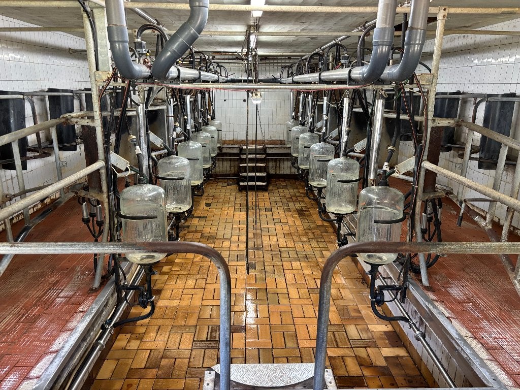 melkmachine, Ophalen, Gebruikt