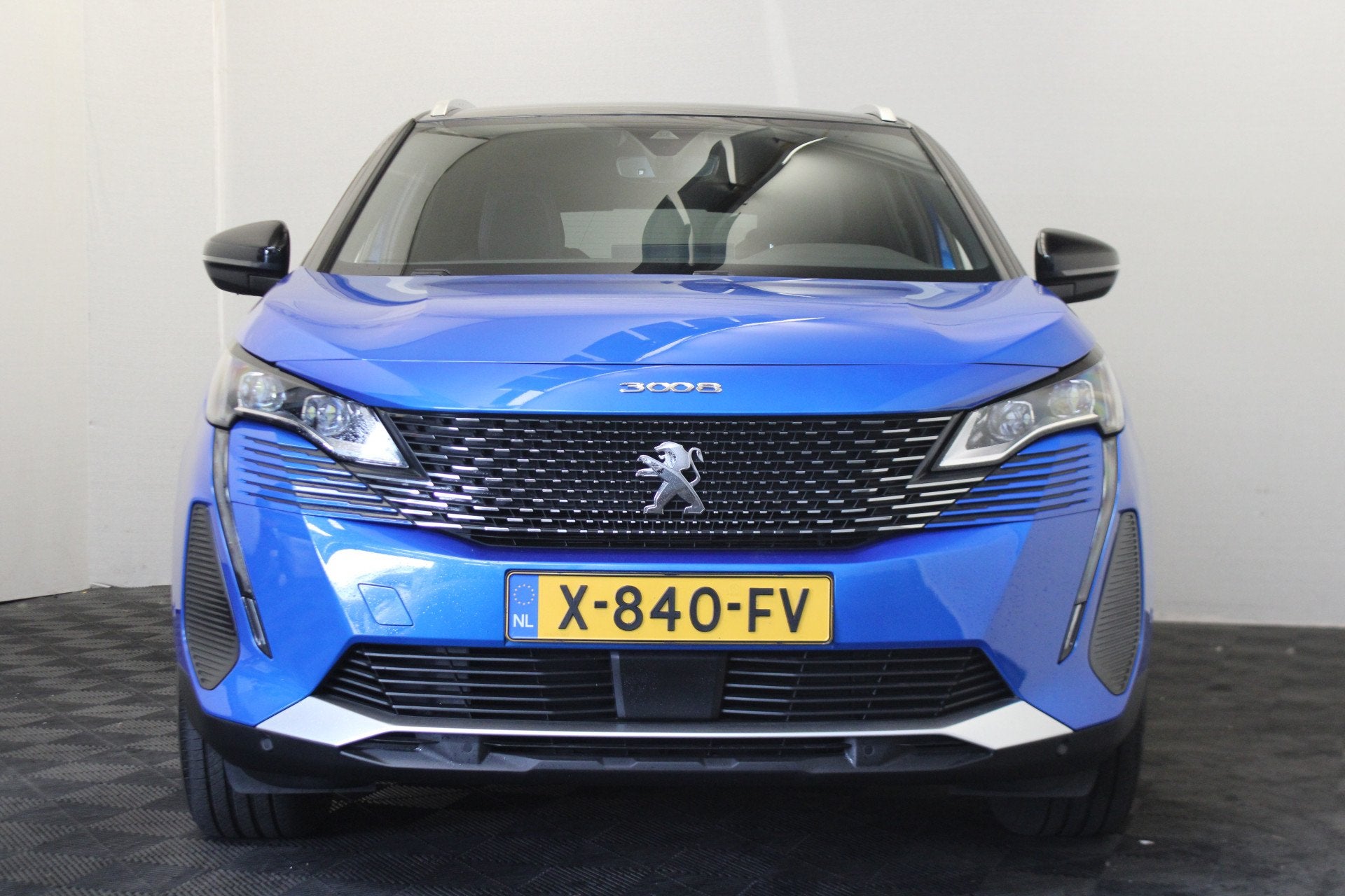 Peugeot 3008 1.6 HYbrid 225 GT |Massage|Stoelverw.|Camera|, Blauw, Leder en Stof, Bedrijf, Hybride Elektrisch/Benzine