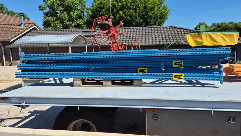 Te koop aangeboden: pallet stelling, Ophalen