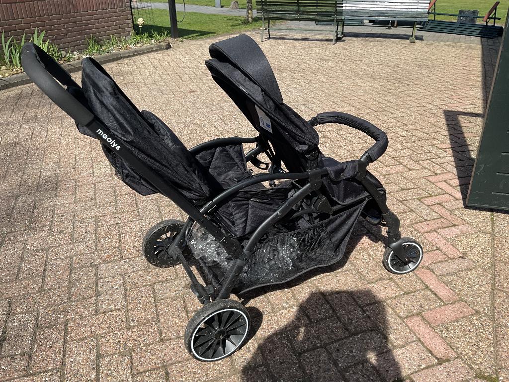 buggy voor 2 kids, Ophalen, Zo goed als nieuw, Overige merken, Verstelbare rugleuning