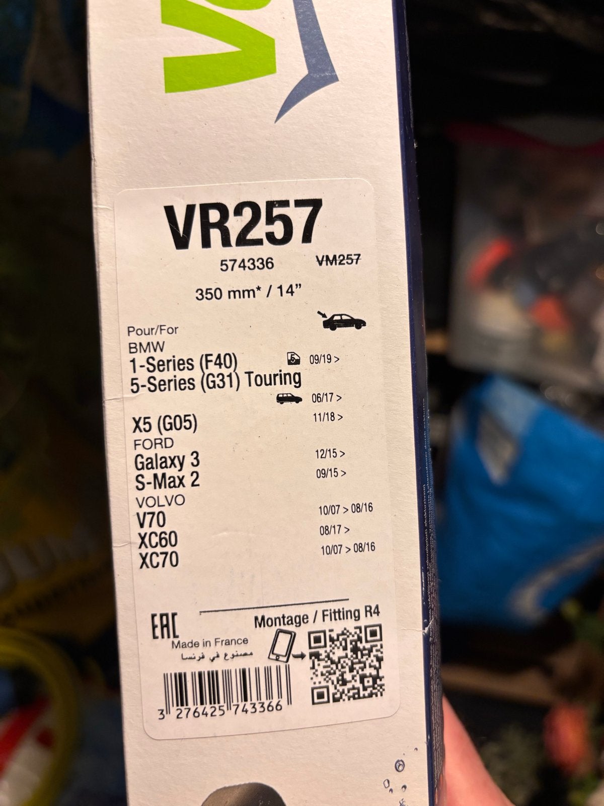 Nieuwe Valeo ruitenwisserbladen voor Volvo XC60 en XC70, Ophalen of Verzenden, Nieuw, BMW