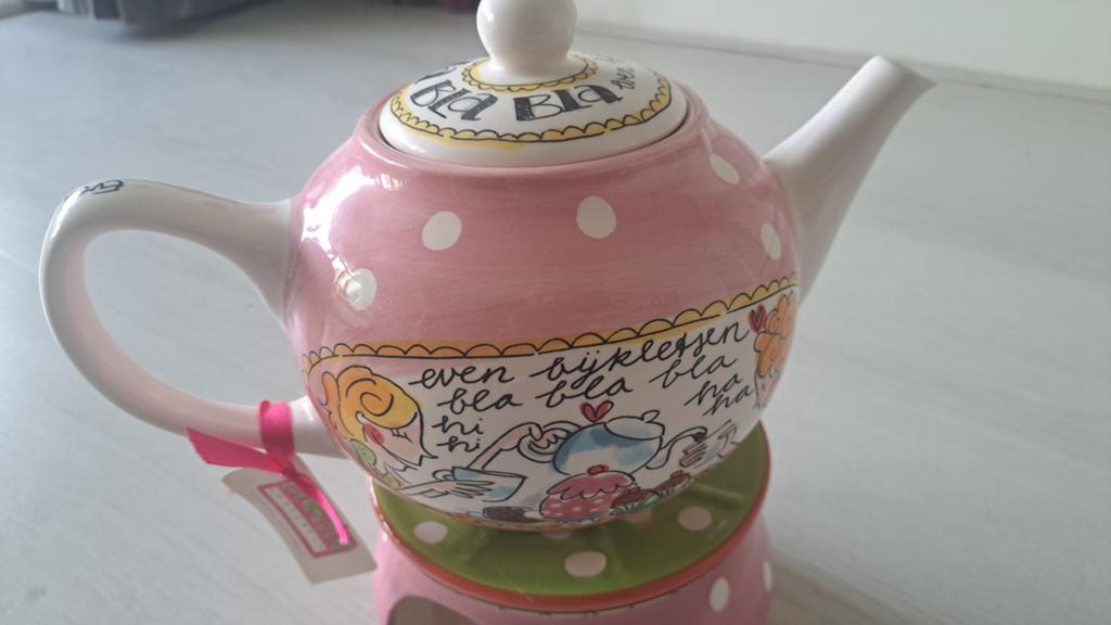 Theepot blond Amsterdam, Huis en Inrichting, Keuken | Servies, Ophalen, Blond Amsterdam, Overige typen, Zo goed als nieuw