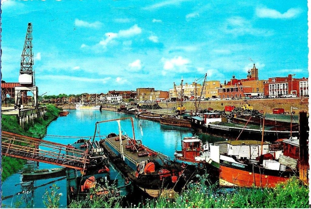 1966 Venlo Haven, Verzenden, 1960 tot 1980, Gelopen, Limburg