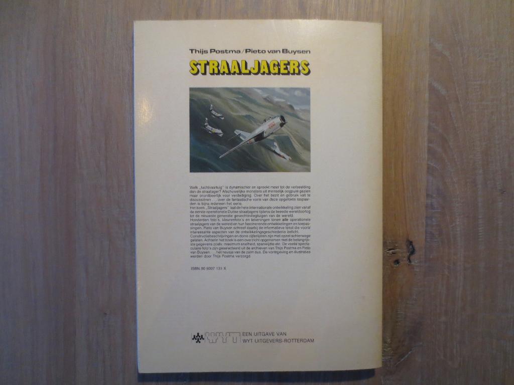 Boek Luchtvaart: Straaljagers door Thijs Postema en P.v.B., Ophalen of Verzenden, Zo goed als nieuw, Boek of Tijdschrift