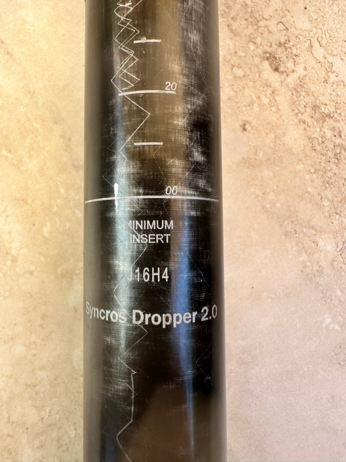 Syncros (Scott) Dropper 2.0 Zadelpen - seatpost 31.6, Gebruikt, Ophalen of Verzenden, Mountainbike, Zadel