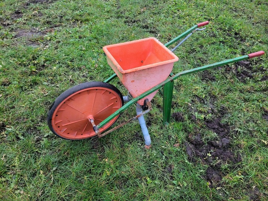 2 rij  kruiwagen bemester, Ophalen, Gebruikt, Overige soorten