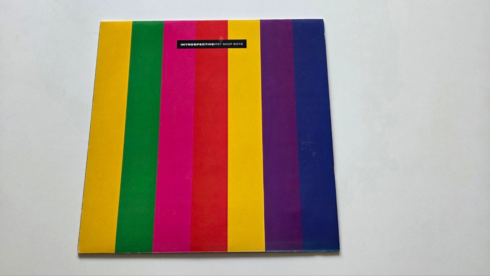 Pet Shop Boys - Introspective syth pop vinyl album (1988), Cd's en Dvd's, LP, Gebruikt, Originele persing, 12 inch