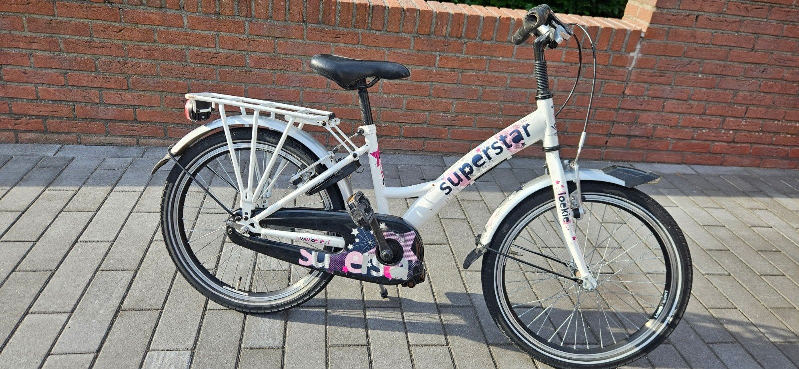 Loeki kinderfiets 18 inch, Ophalen, Gebruikt, 20 inch of meer
