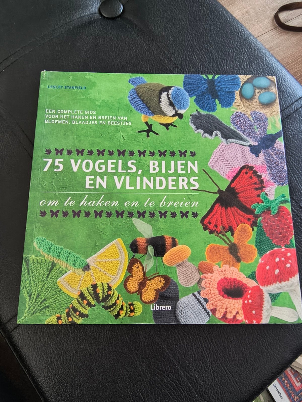 75 Vogels, Bijen en Vlinders om te haken en te breien, Boeken, Ophalen of Verzenden, Zo goed als nieuw, Breien en Haken, Lesley Stanfield