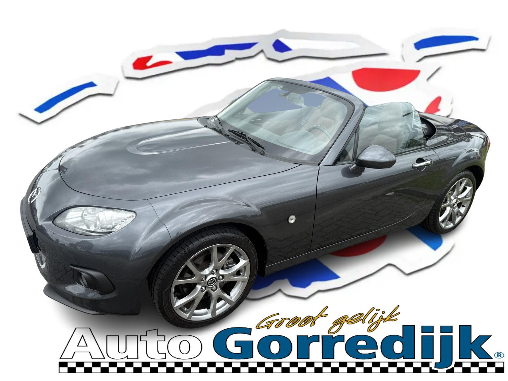 Mazda MX-5 1.8 Hanabi Hardtop limited edition, climate contr, Auto's, Keurmerk '100% Onderhouden', Euro 5, Achterwielaandrijving