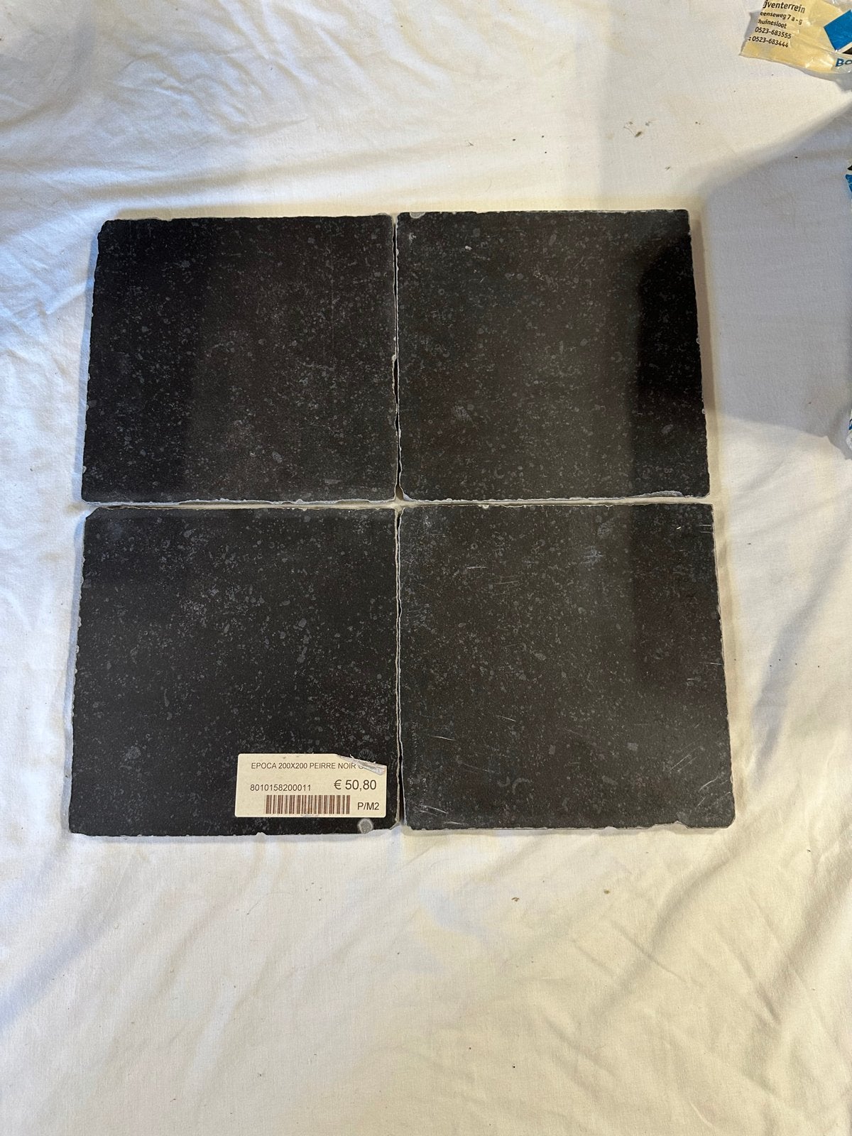 Zwarte of grijze tegels - Epoca 20x20, Ophalen, Keramiek, Nieuw, 20 tot 40 cm