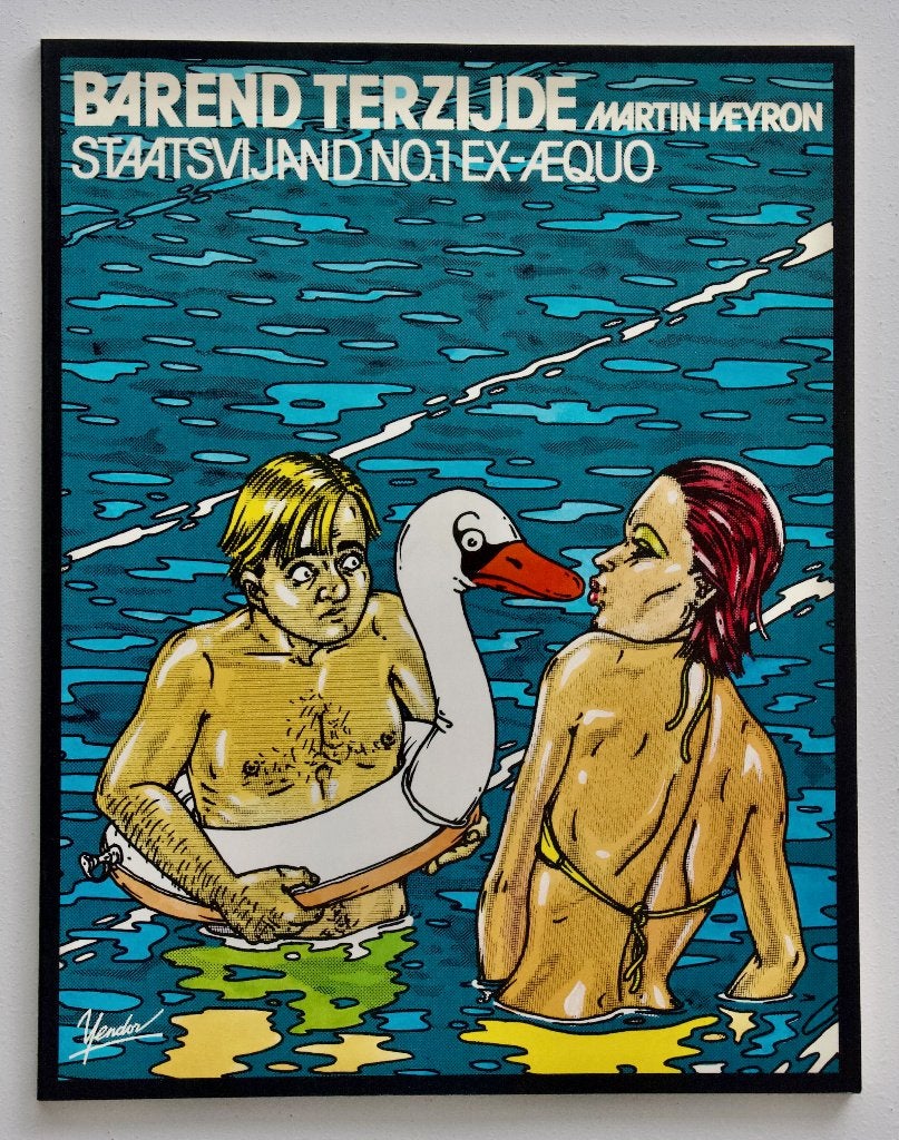 Barend Terzijde - Staatsvijand no 1 ex aequo (1984), Eén stripboek, Ophalen of Verzenden, Zo goed als nieuw