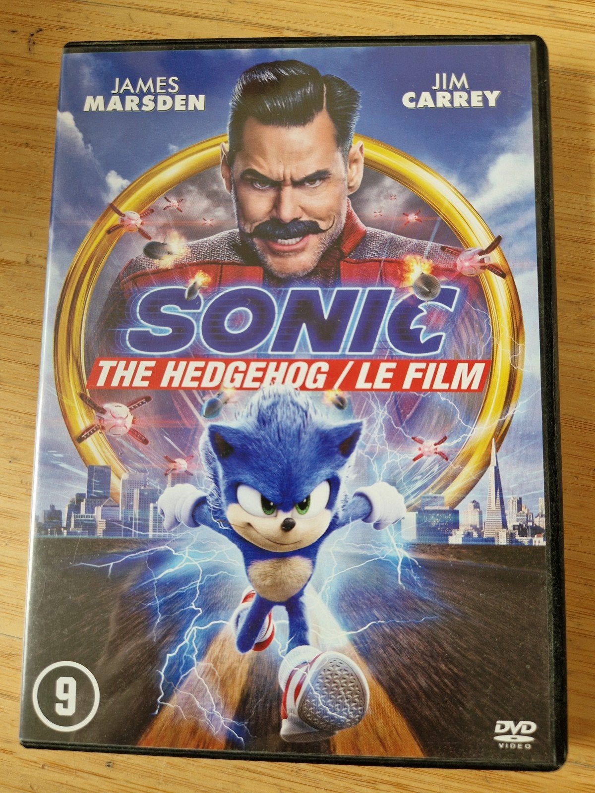 Sonic the Hedgehog - DVD (Nederlands gesproken), Cd's en Dvd's, Gebruikt, Spaans, Vanaf 9 jaar, Inclusief doosje