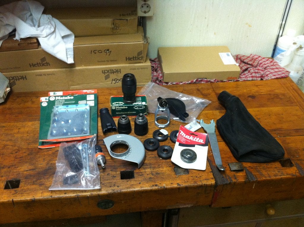 Makita +Metabo machine onderdelen/toebehoren, Ophalen of Verzenden, Nieuw