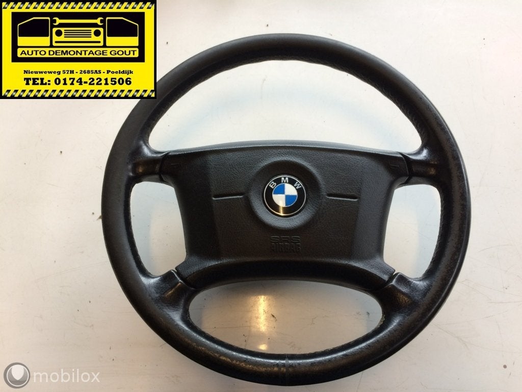 BMW 3-serie E46 ('98-'05)Stuurairbag Airbag met Stuur, Gebruikt, Ophalen of Verzenden, BMW, BMW