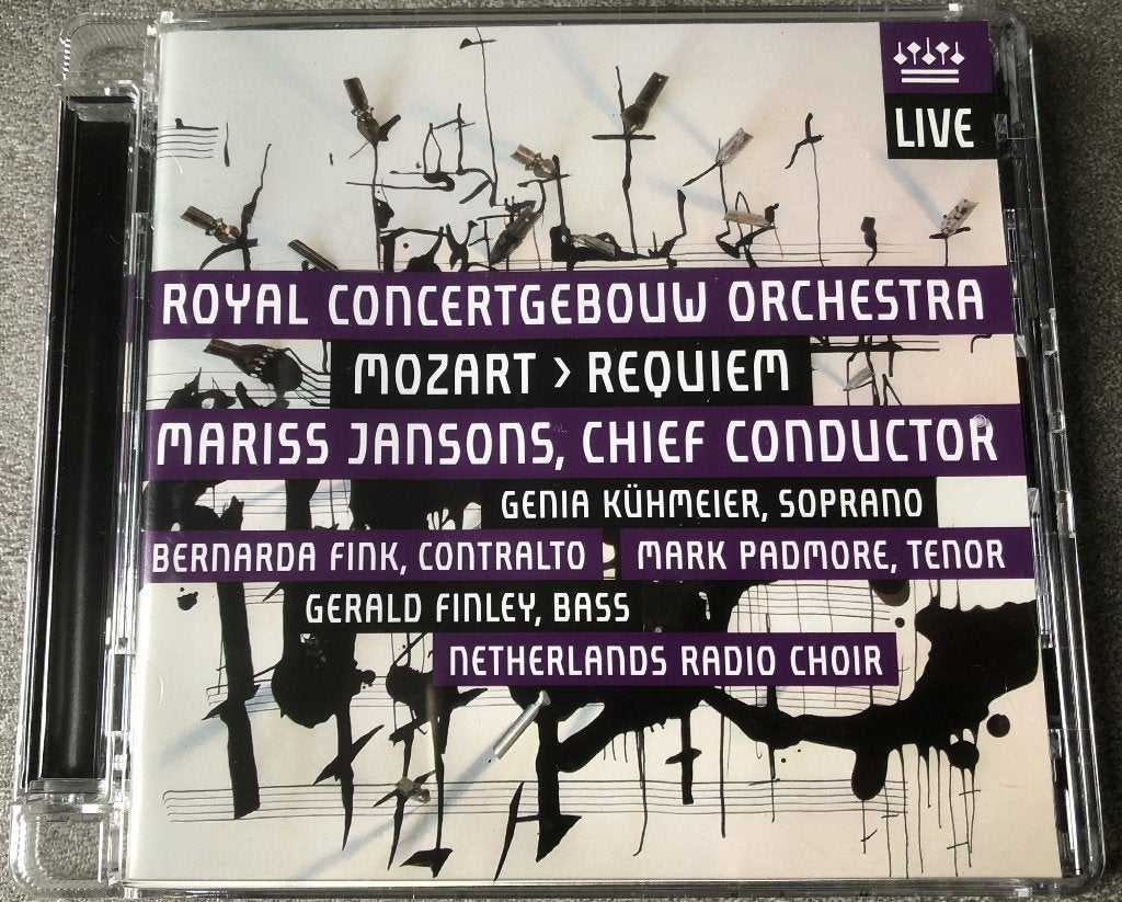 MOZART - REQUIEM - RCO - MARISS JANSONS, Cd's en Dvd's, Mozart, Ophalen of Verzenden, Zo goed als nieuw, Classicisme