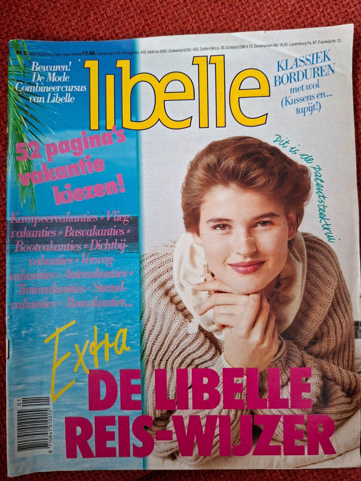 Libelle Magazine - Editie 1990 met Reis-Wijzer, Ophalen of Verzenden, Gelezen, Damesbladen