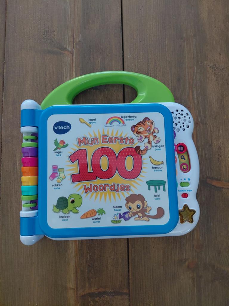 Vtech mijn eerste woordjes, Kinderen en Baby's, Speelgoed | Vtech, Ophalen of Verzenden, Zo goed als nieuw, 6 maanden tot 2 jaar