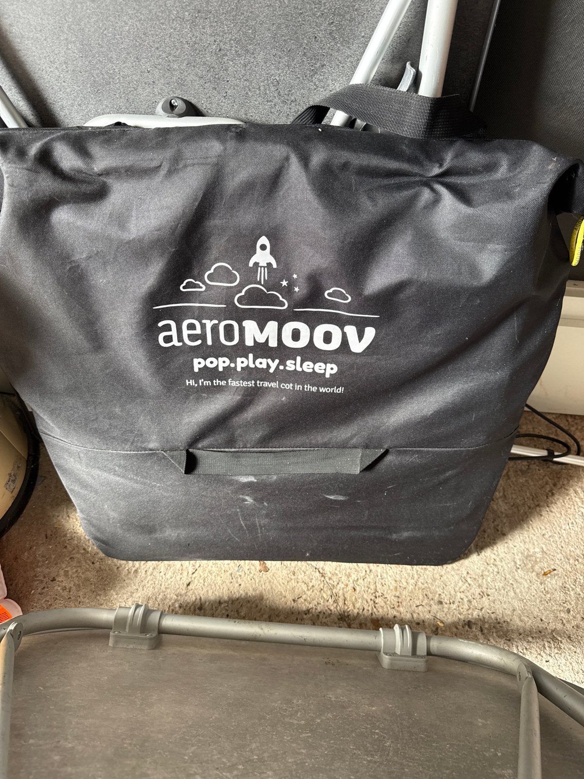 AeroMoov Pop-Up Reisbedje - Snel en Compact, Ophalen, Gebruikt, Reisbedje