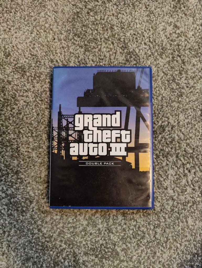 PS2 - GTA III/3 Double Pack - Compleetish, Spelcomputers en Games, Games | Sony PlayStation 2, Avontuur en Actie, Vanaf 18 jaar