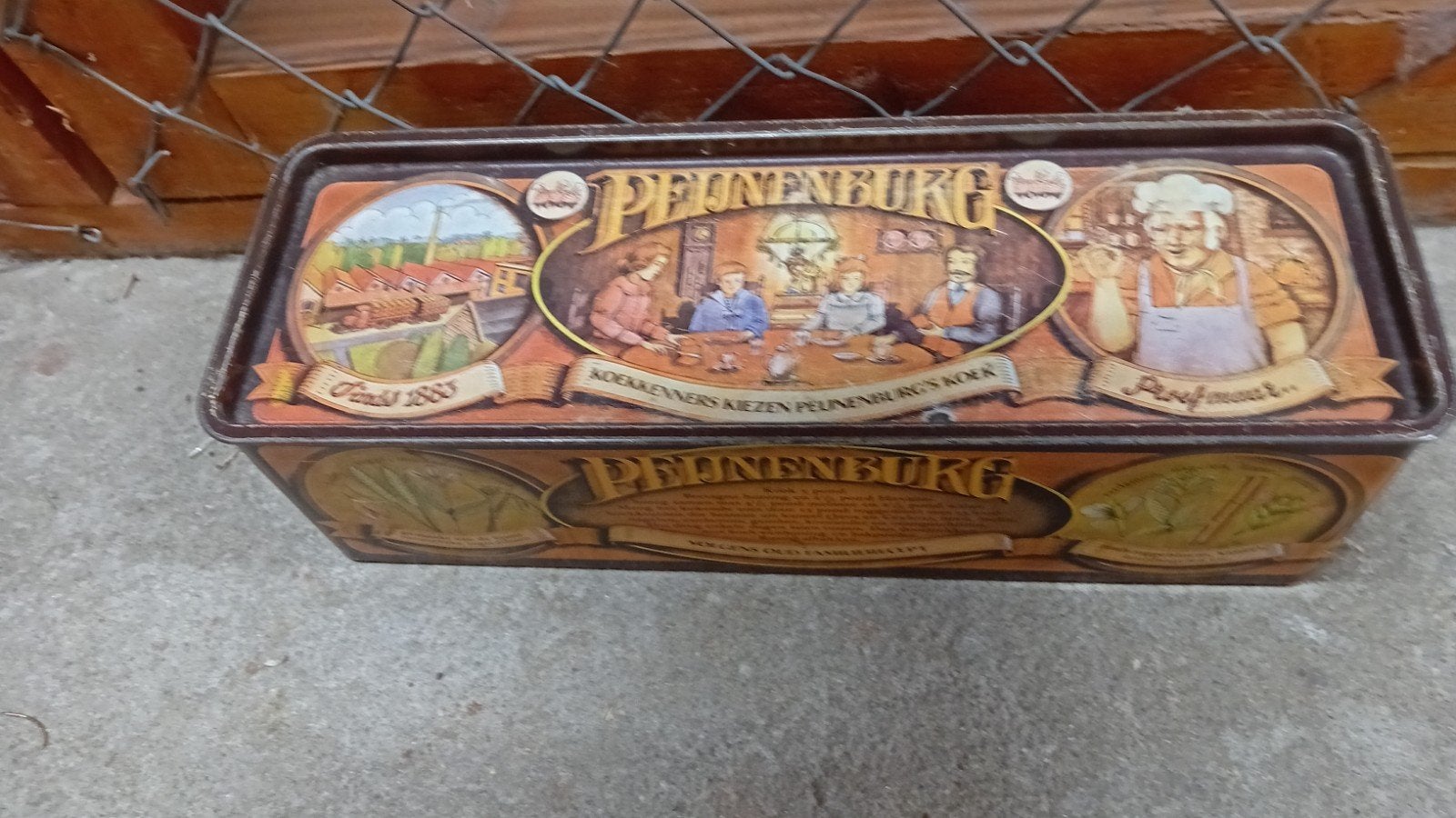 koek  blik /. trommel   pijnenburg, Ophalen of Verzenden, Overige