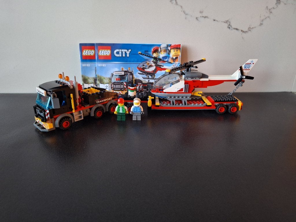 Lego 60183 City - Zware-vrachttransporteerder, City, Lego, Ophalen of Verzenden, Complete set