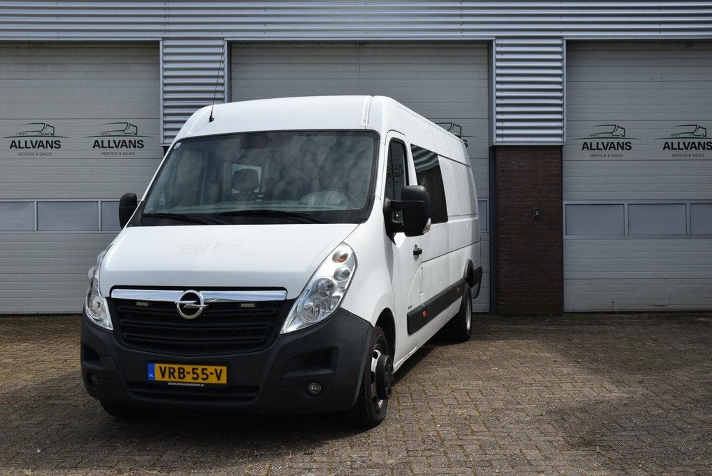 Opel Movano 2.3 CDTI L4H2 DL Dubbel cabine, Auto's, Bestelauto's, Bedrijf, Te koop, ABS, Airconditioning, Centrale vergrendeling