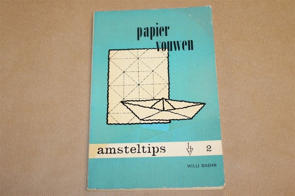 Papier Vouwen — Vintage Boek Origami, 140+ Tekeningen 1966, Ophalen of Verzenden, Gelezen, Overige onderwerpen