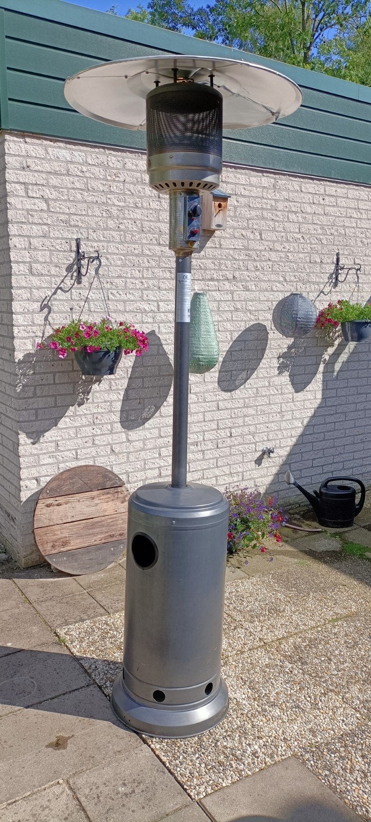 Gebruikte terrasverwarming op gas, Ophalen, Gebruikt, Waterbestendig, Vloer