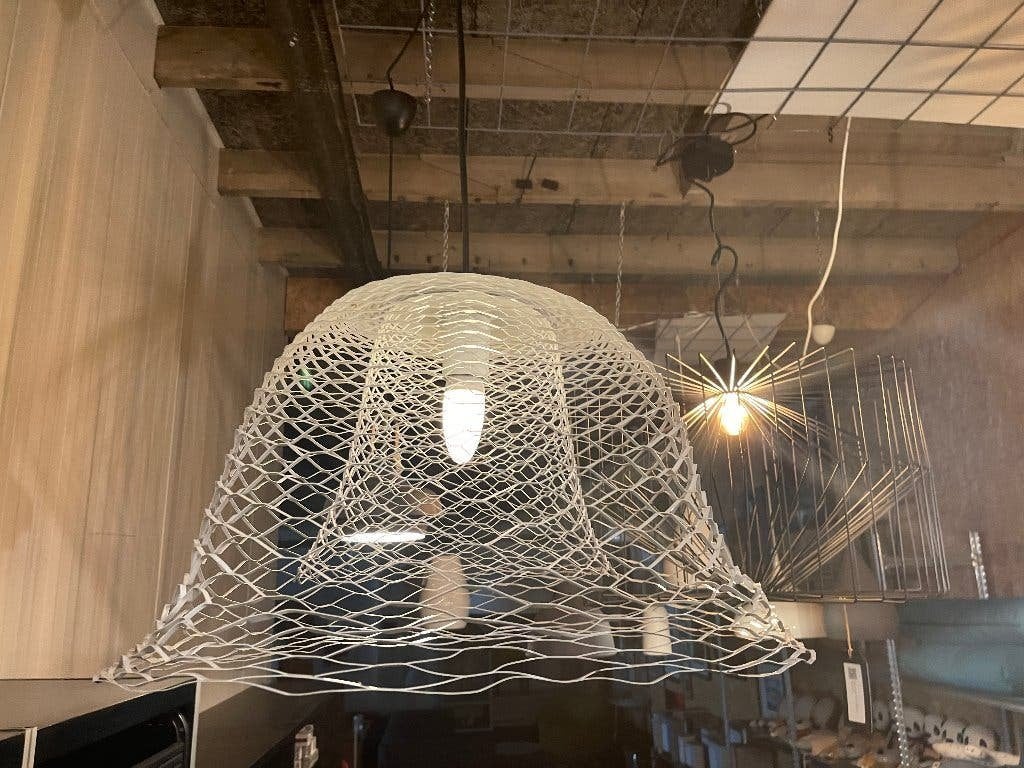 Gispen Slingerlamp wit bij TheReSales, Ophalen, Zo goed als nieuw, Metaal, Design