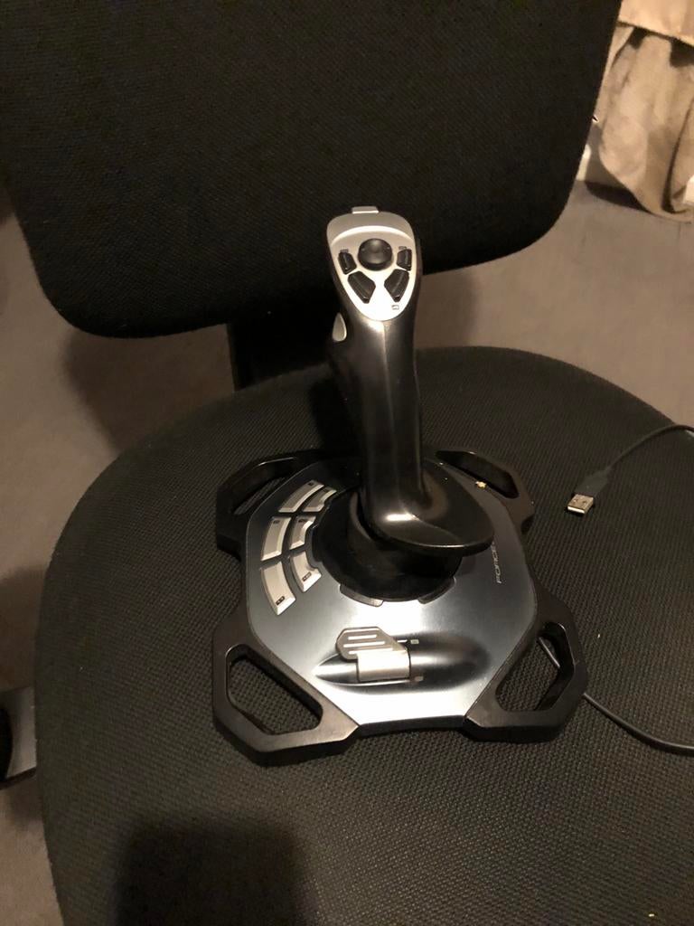 Logitech G Wingman joystick, Ophalen, Zo goed als nieuw