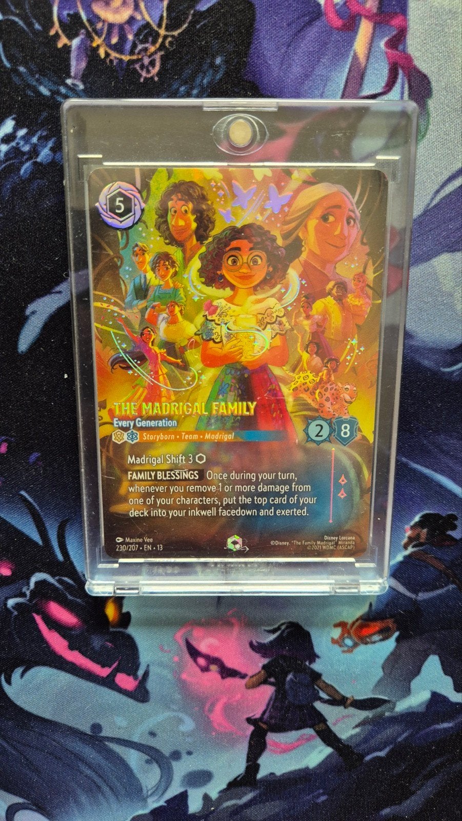 Disney Lorcana Enchanted The Madrigal Family Set 13, Hobby en Vrije tijd, Ophalen of Verzenden, Nieuw, Losse kaart, Foil