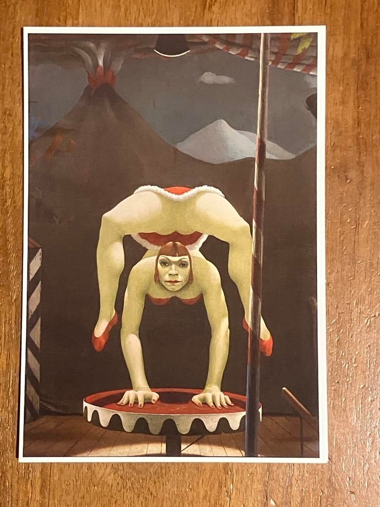 Erven Pyke Koch - Voorstudie voor de grote contorsioniste, Ophalen of Verzenden, 1980 tot heden, Ongelopen, Sport en Spel