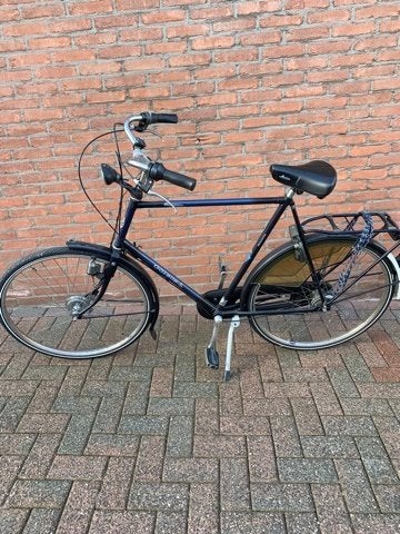fiets herenfiets gazelle stationsfiets studentenfiets 66 cm, Ophalen, Gebruikt, Versnellingen, 65 cm of meer