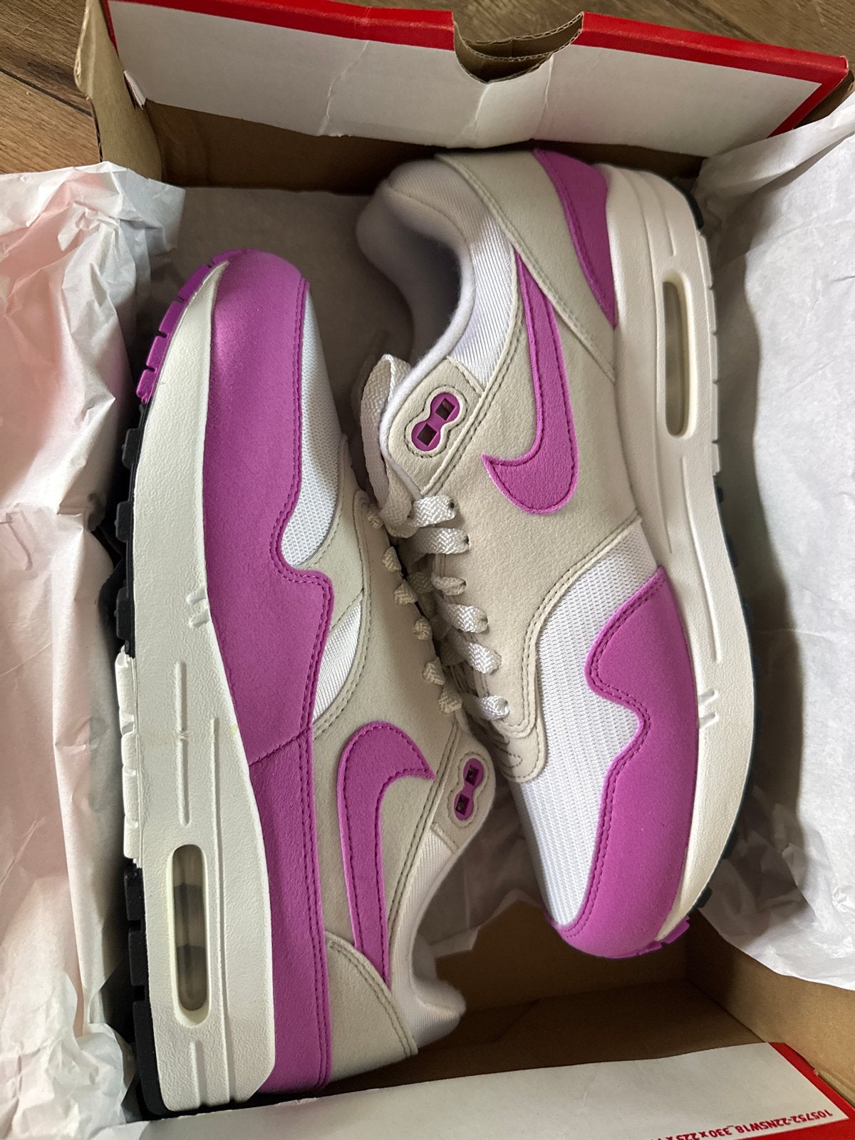 Nike Air Max 1 Fuchsia Dream maat 42, Ophalen of Verzenden, Nieuw, Overige kleuren, Sneakers of Gympen